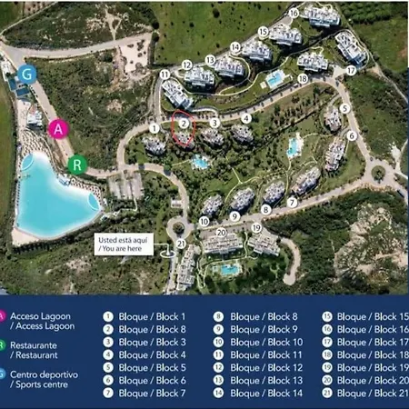 아파트 The Lagoon Apartment- Free Lagoon Access